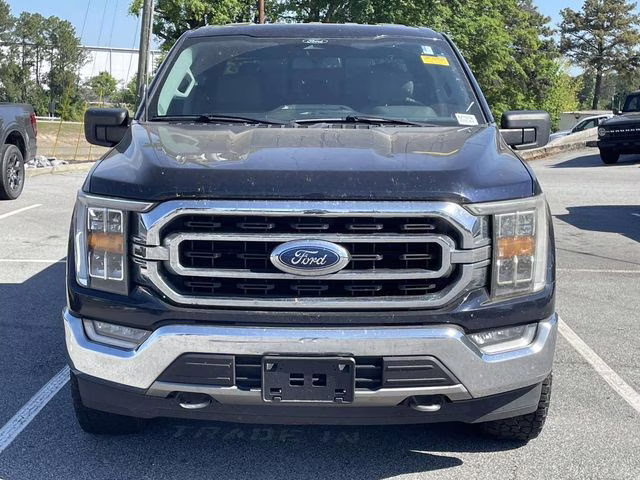 2021 Antimatter Blue Metallic Ford F-150 XLT 4X4 Truck
