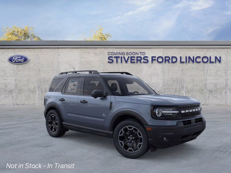2026 Azure Gray Metallic Tri-Coat Ford Bronco Sport Outer Banks 4X4 SUV