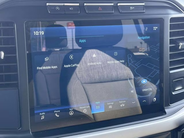 2021 Antimatter Blue Metallic Ford F-150 XLT 4X4 Truck