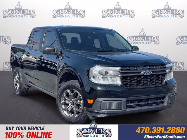 2022 Shadow Black Ford Maverick XLT FWD Truck