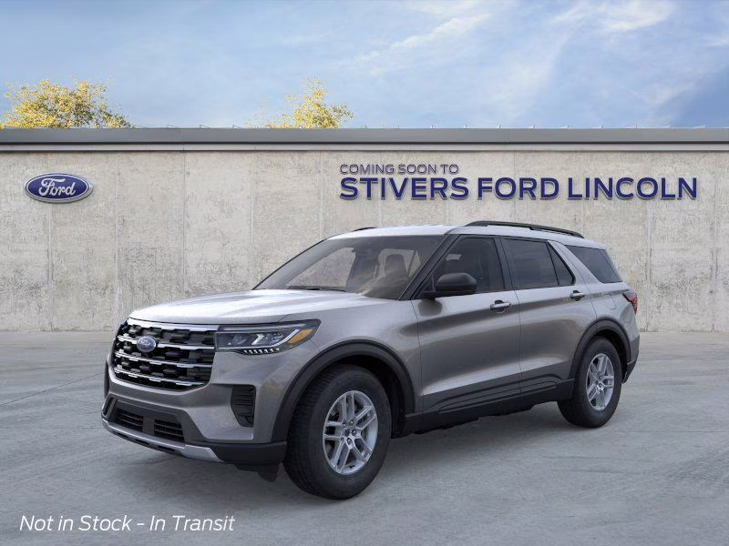 2026 Carbonized Gray Metallic Ford Explorer Active RWD SUV