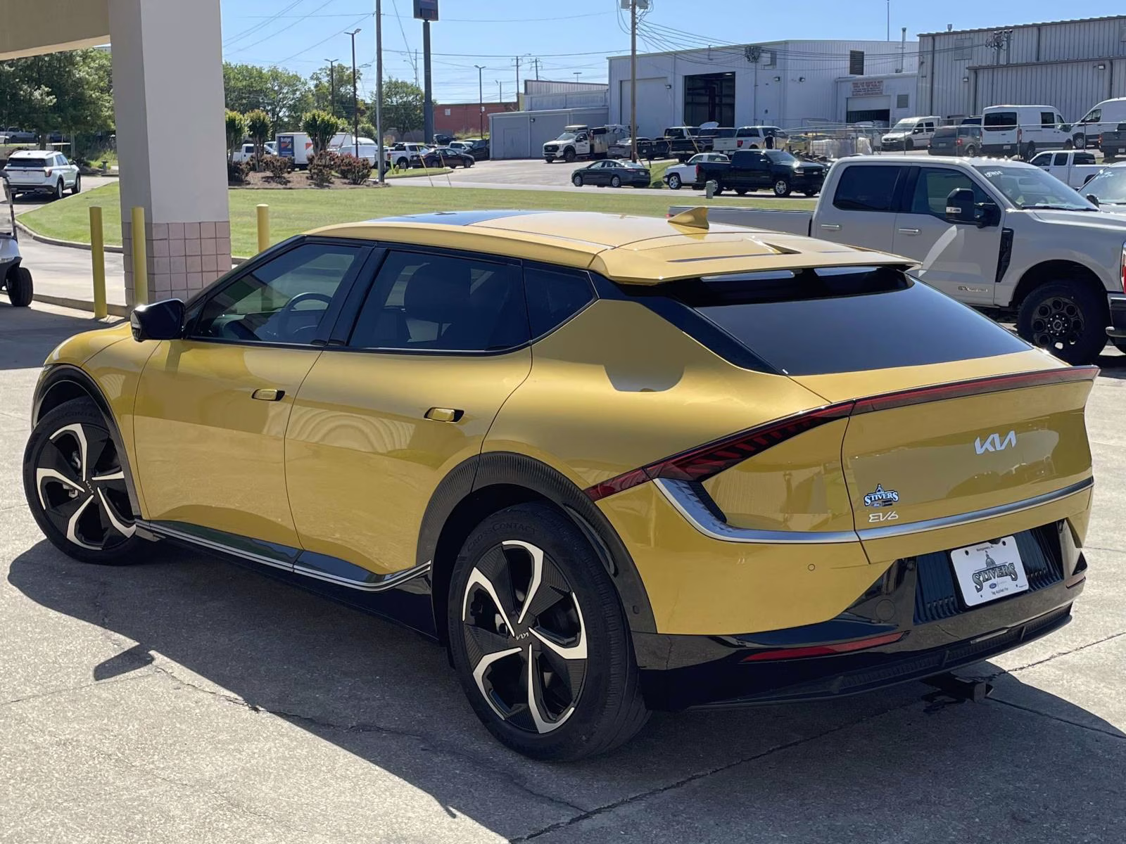 2022 Urban Yellow Kia EV6 GT-Line AWD SUV