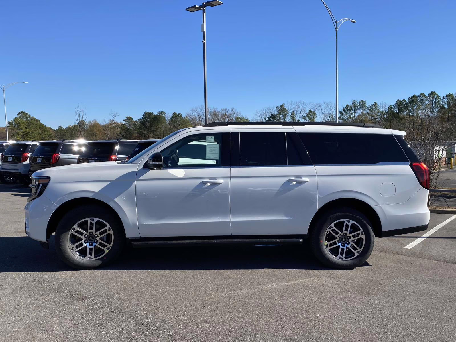 2026 Star White Metallic Tri-Coat Ford Expedition Max Active RWD SUV