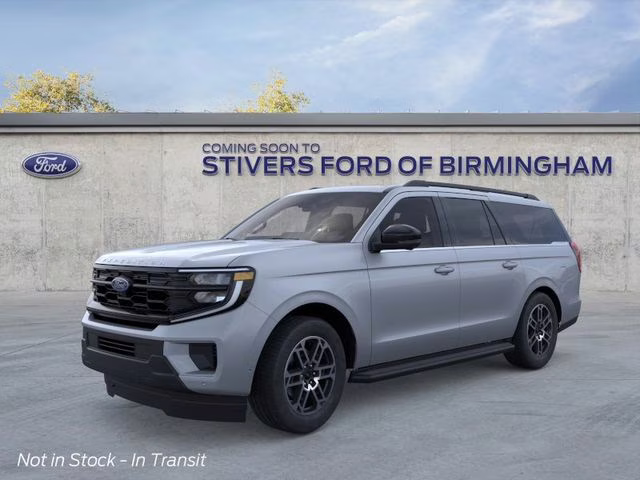 2026 Glacier Gray Metallic Tri-Coat Ford Expedition Max Active RWD SUV