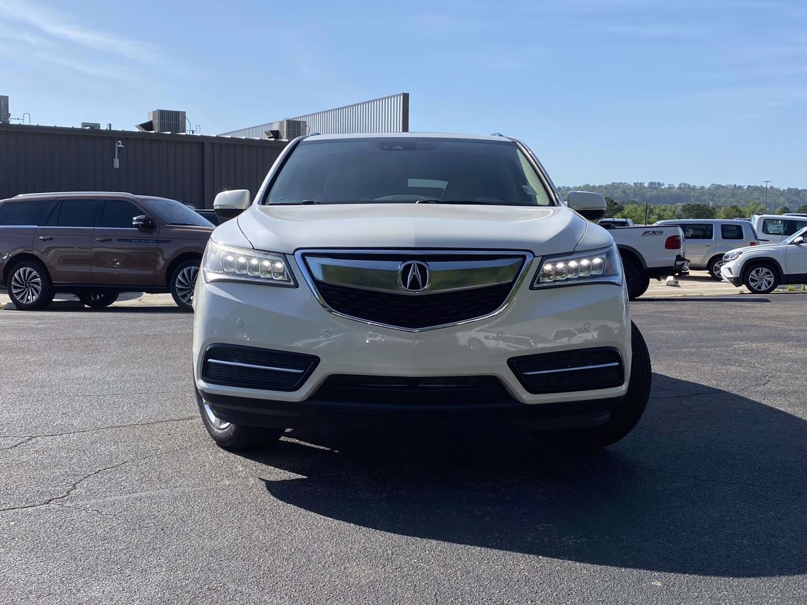 2016 White Diamond Pearl Acura MDX 3.5L FWD SUV