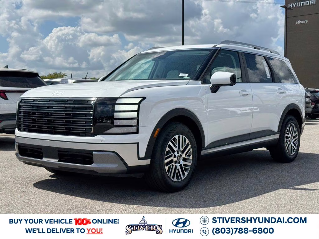 2026 Creamy White Pearl Hyundai Palisade SEL Premium FWD SUV