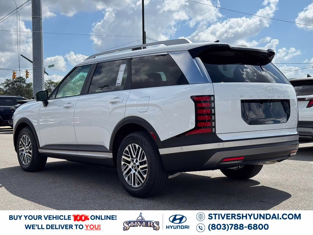 2026 Creamy White Pearl Hyundai Palisade SEL Premium FWD SUV