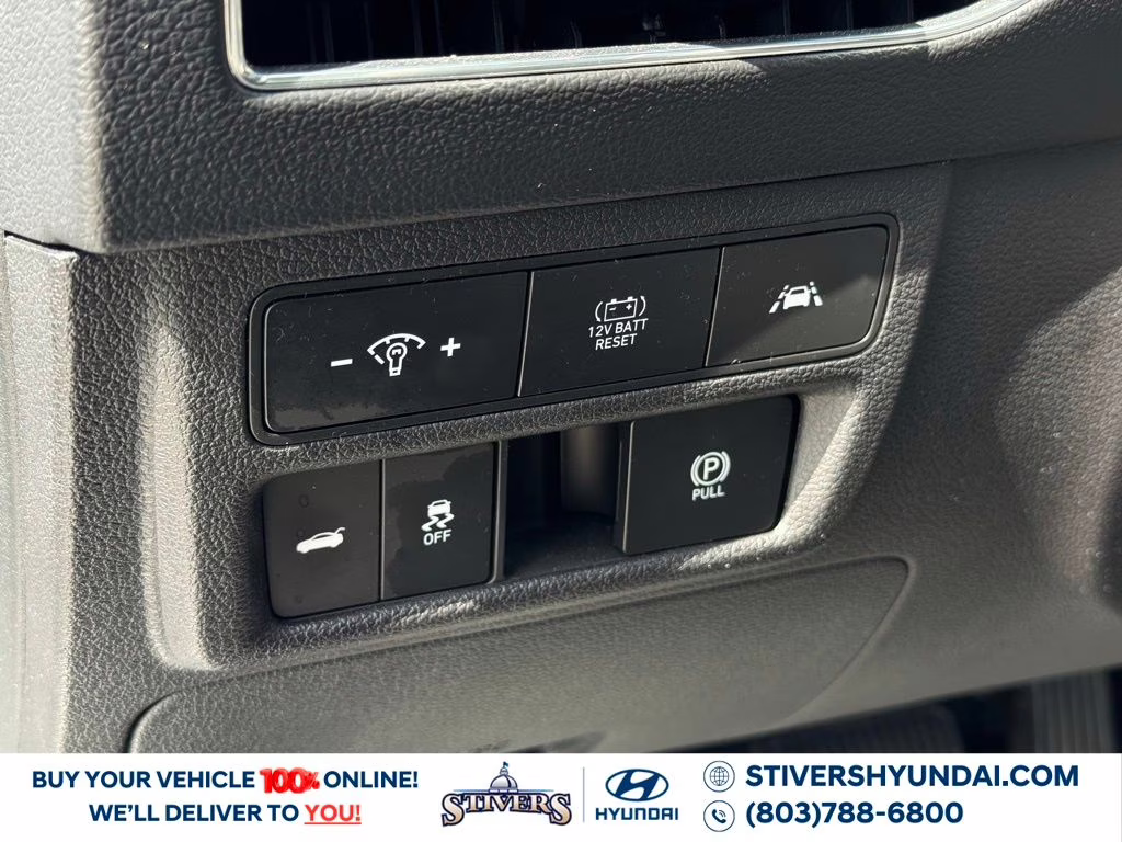 2023 Serenity White Hyundai Sonata Hybrid Blue FWD Sedan