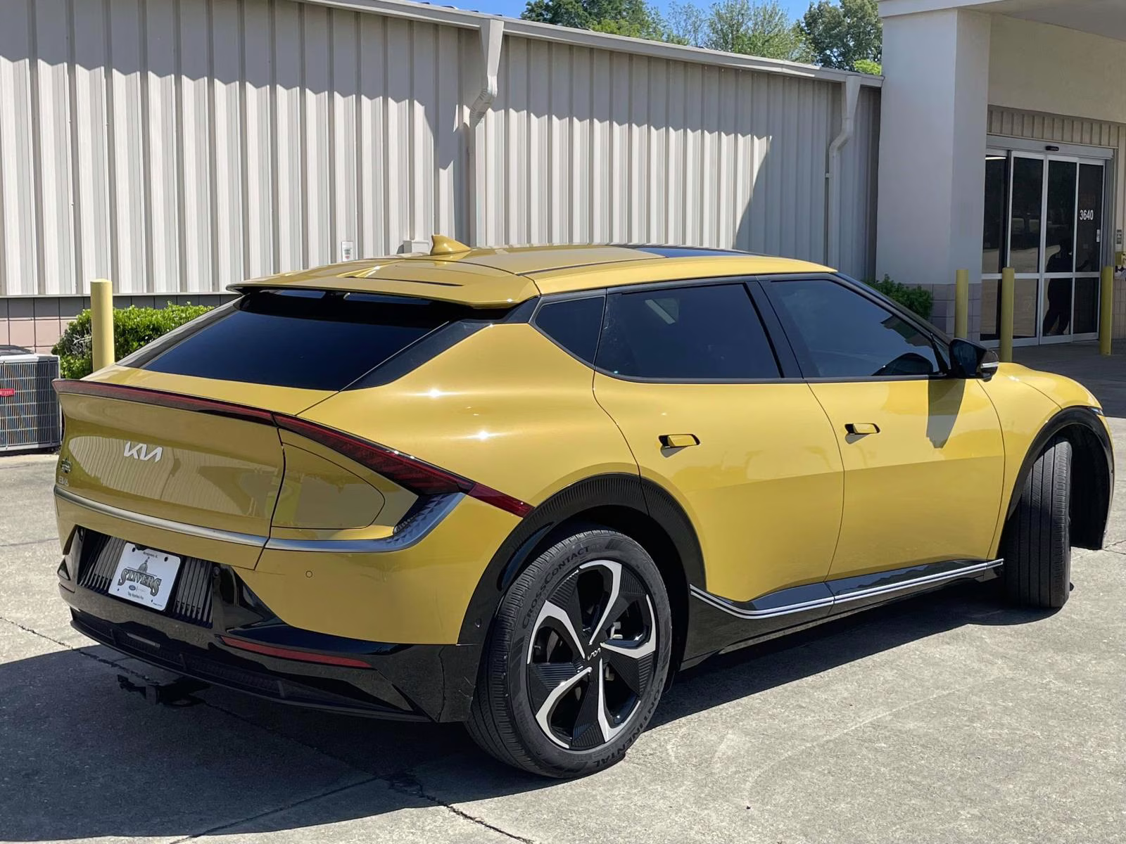 2022 Urban Yellow Kia EV6 GT-Line AWD SUV