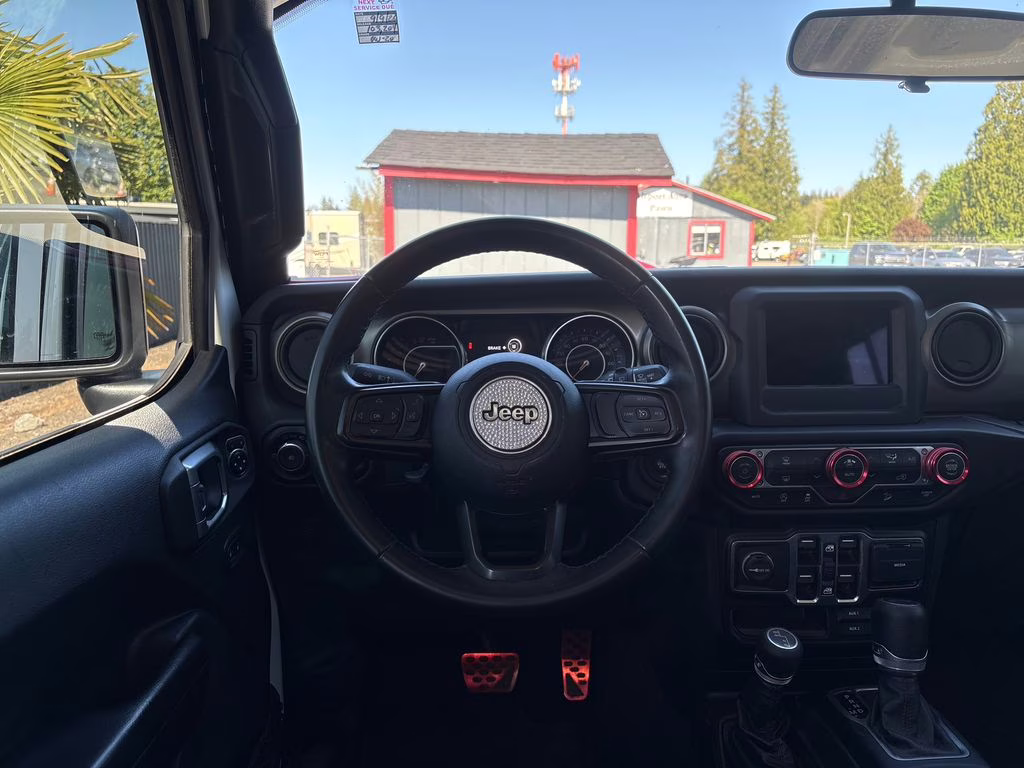 2020 Bright White Clearcoat Jeep Wrangler Unlimited Willys 4X4 SUV