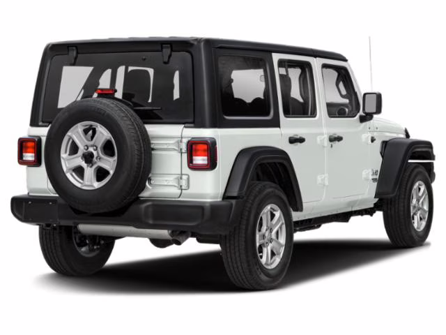 2020 Bright White Clearcoat Jeep Wrangler Unlimited Willys 4X4 SUV