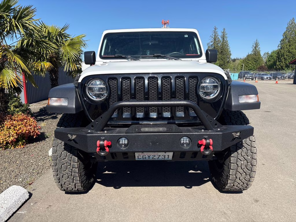 2020 Bright White Clearcoat Jeep Wrangler Unlimited Willys 4X4 SUV