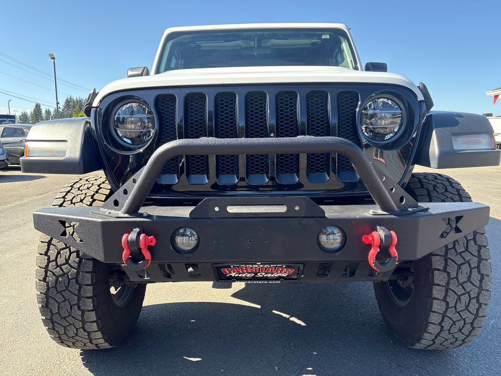 2020 Bright White Clearcoat Jeep Wrangler Unlimited Willys 4X4 SUV