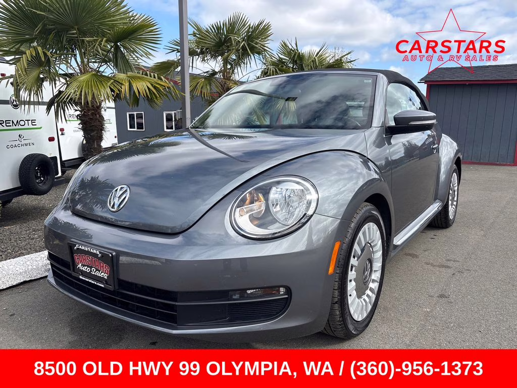 2013 Platinum Gray Metallic Volkswagen Beetle 2.5L FWD Convertible