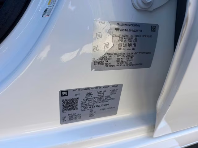 2022 Summit White Chevrolet Silverado 2500HD Work Truck 4X4 Truck