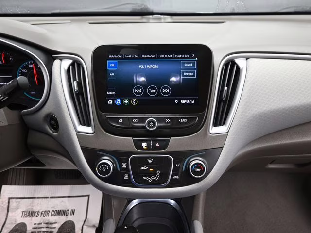 2020 Summit White Chevrolet Malibu LS FWD Sedan