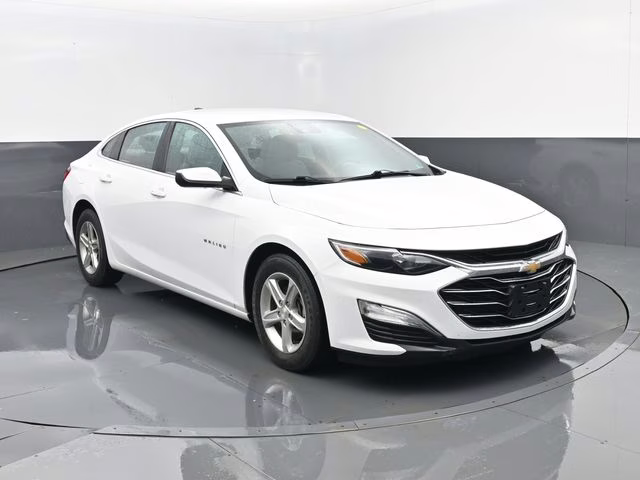 2020 Summit White Chevrolet Malibu LS FWD Sedan