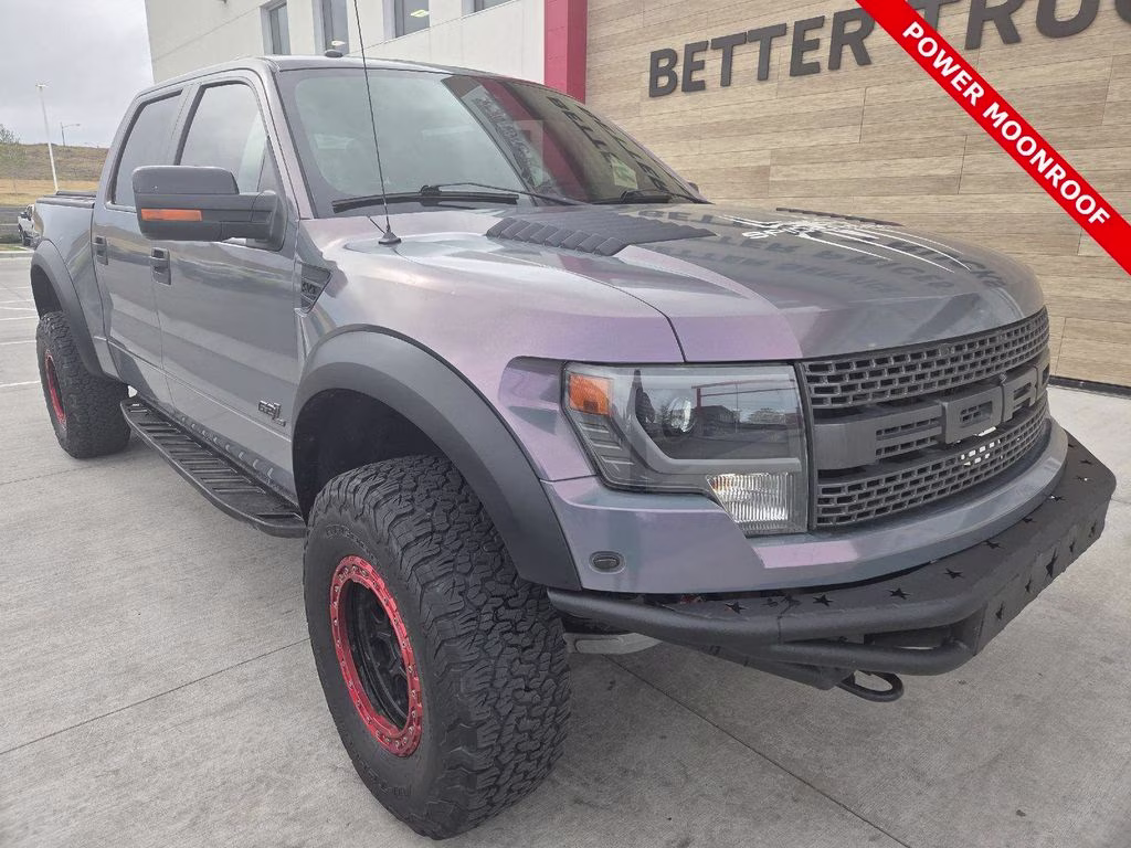 2014 Tuxedo Black Metallic Ford F-150 SVT Raptor 4X4 Truck