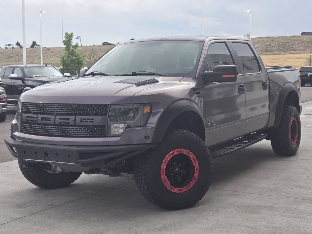 2014 Tuxedo Black Metallic Ford F-150 SVT Raptor 4X4 Truck