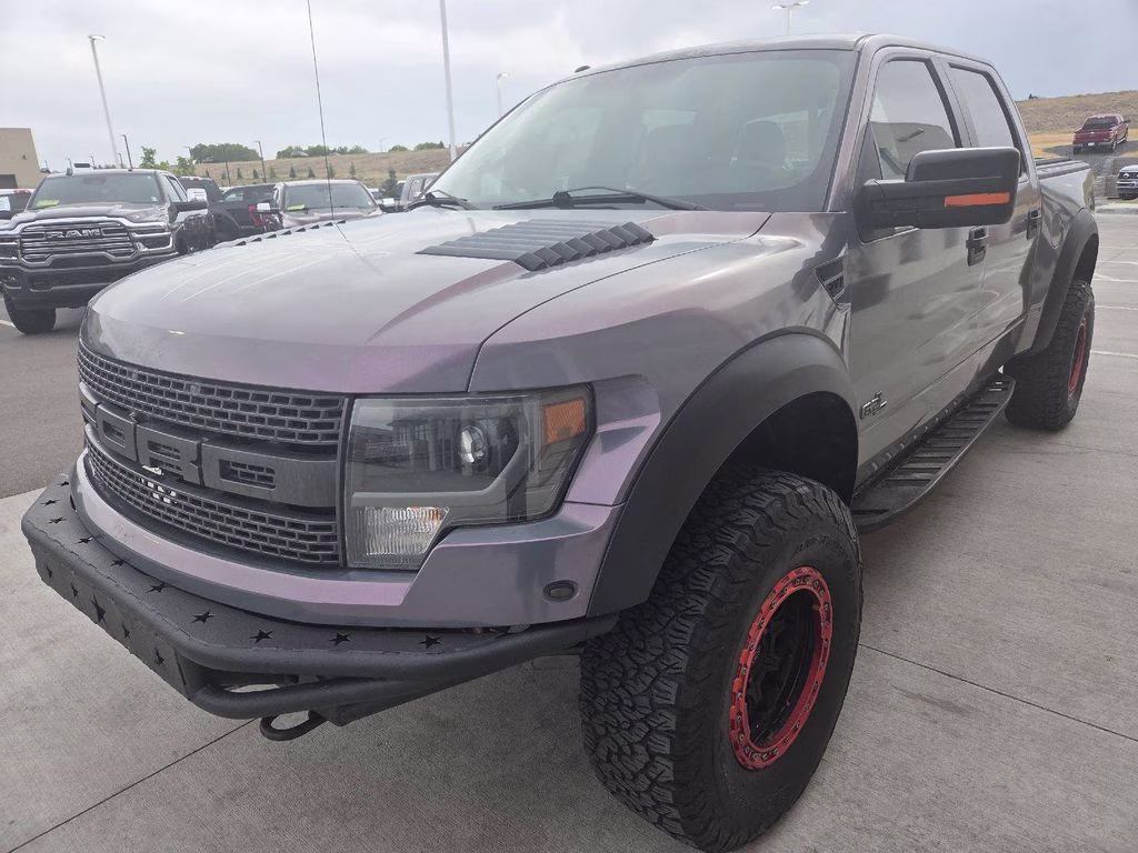 2014 Tuxedo Black Metallic Ford F-150 SVT Raptor 4X4 Truck