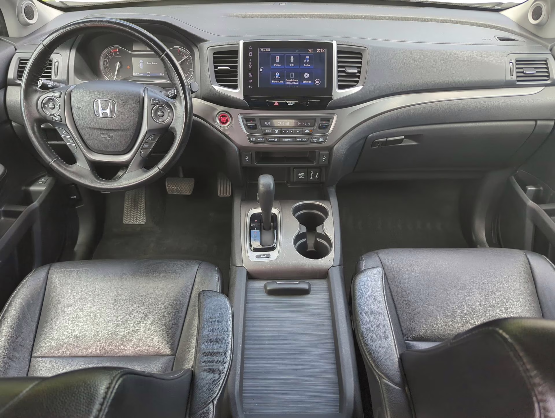 2018 White Diamond Pearl Honda Pilot EX-L AWD SUV