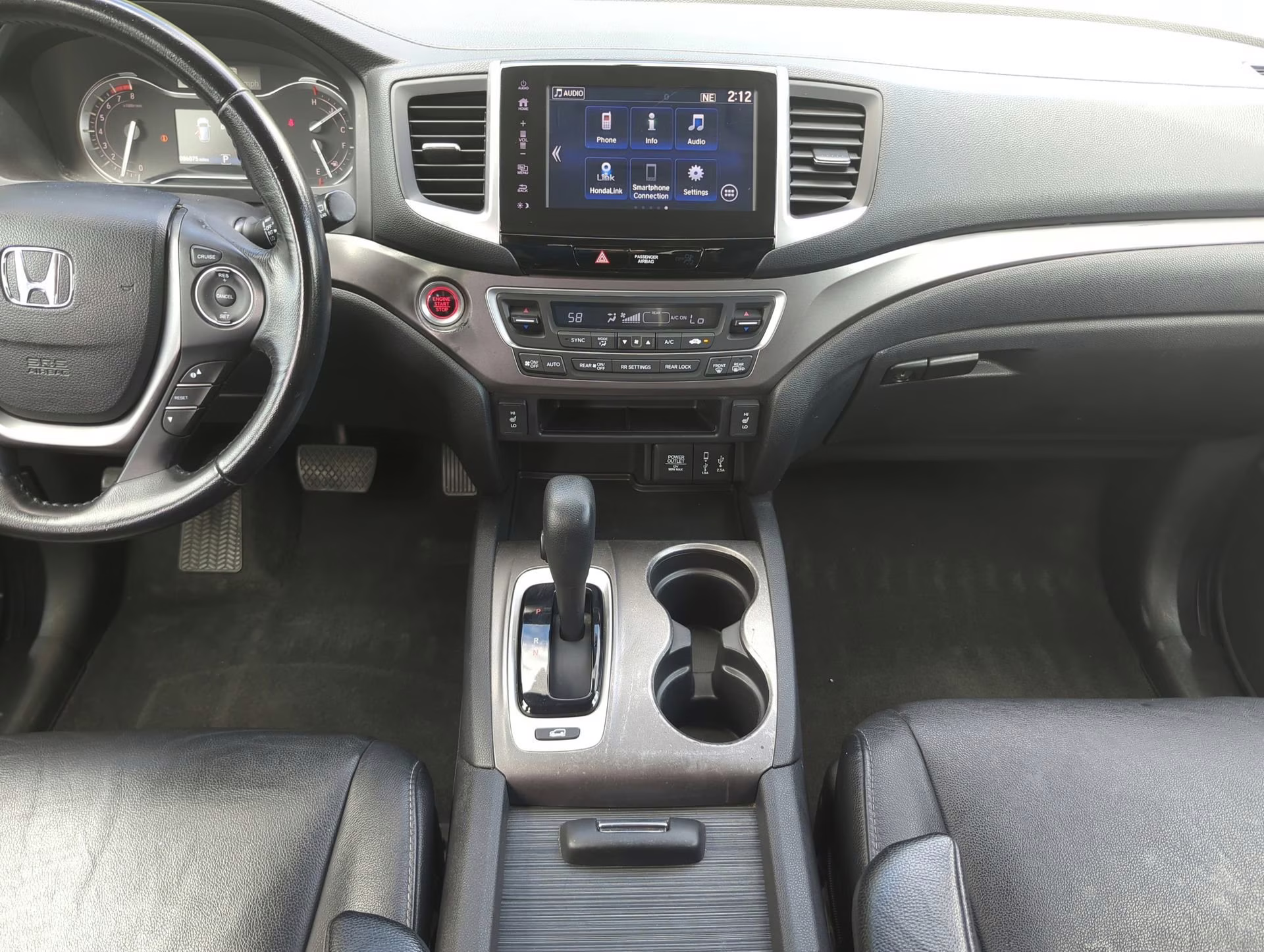 2018 White Diamond Pearl Honda Pilot EX-L AWD SUV