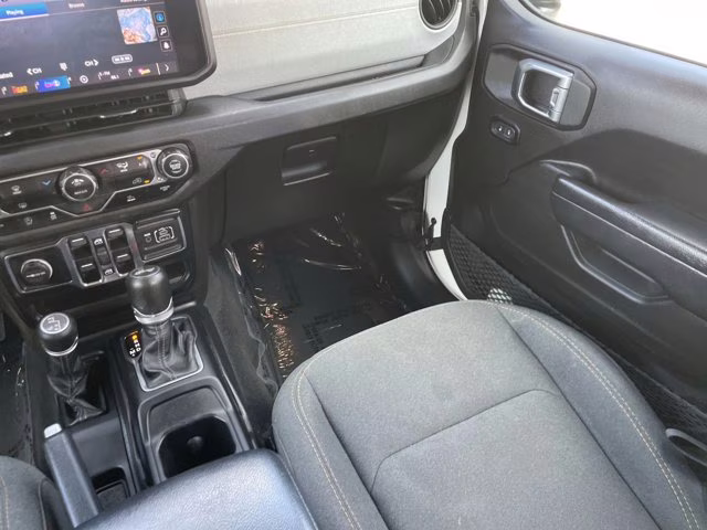 2024 Bright White Clearcoat Jeep Wrangler Sport S 4X4 Convertible