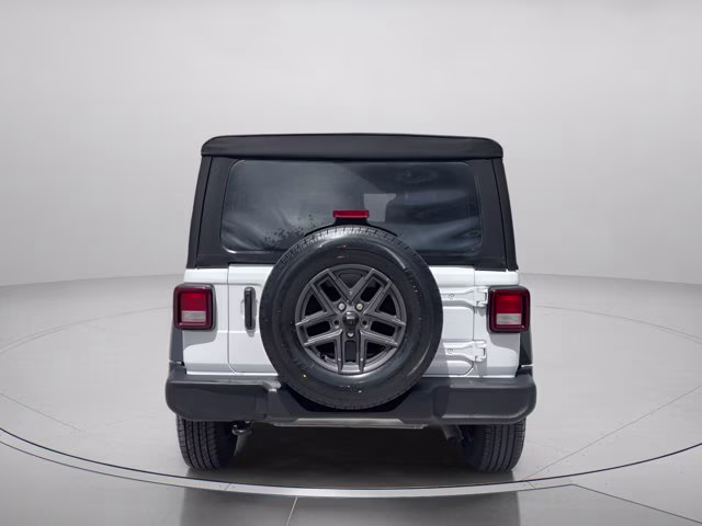 2024 Bright White Clearcoat Jeep Wrangler Sport S 4X4 Convertible
