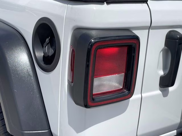 2024 Bright White Clearcoat Jeep Wrangler Sport S 4X4 Convertible