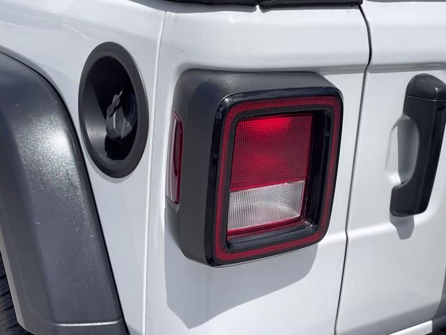 2024 Bright White Clearcoat Jeep Wrangler Sport S 4X4 Convertible