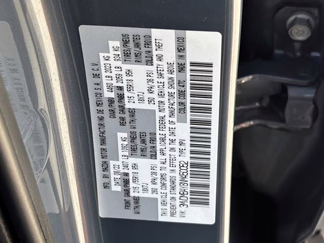 2022 Polymetal Gray Metallic Mazda CX-30 2.5 Turbo AWD SUV