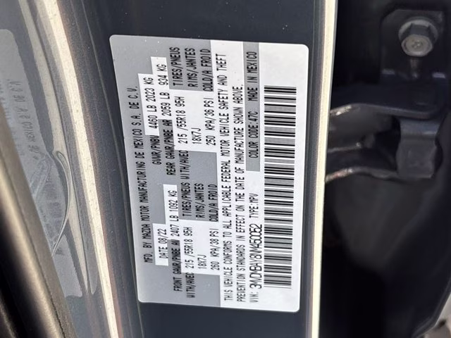 2022 Polymetal Gray Metallic Mazda CX-30 2.5 Turbo AWD SUV