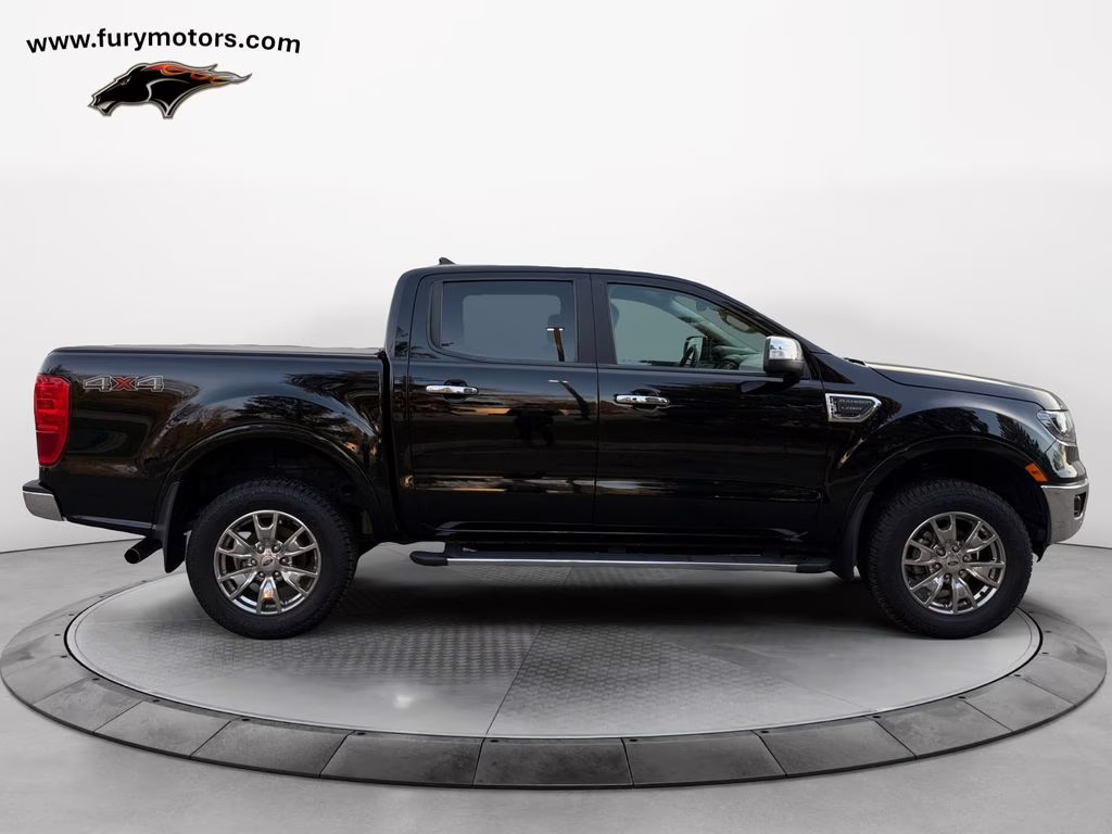 2021 Shadow Black Metallic Ford Ranger Lariat w/Tow & Tech Pkgs & B&O Sound 4X4 Truck