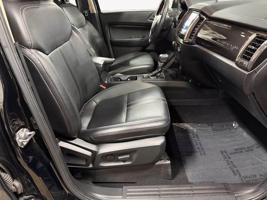 2021 Shadow Black Metallic Ford Ranger Lariat w/Tow & Tech Pkgs & B&O Sound 4X4 Truck
