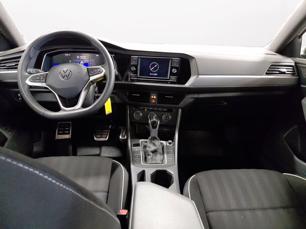 2024 Pure White Volkswagen Jetta 1.5T Sport FWD Sedan