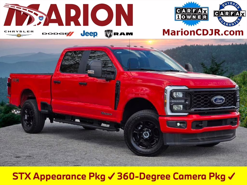 2025 Race Red Ford Super Duty F-250 SRW XL 4X4 Truck