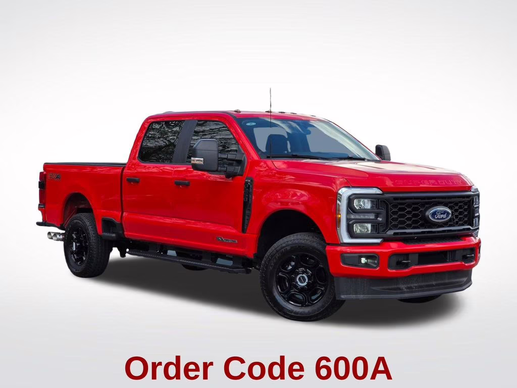 2025 Race Red Ford Super Duty F-250 SRW XL 4X4 Truck