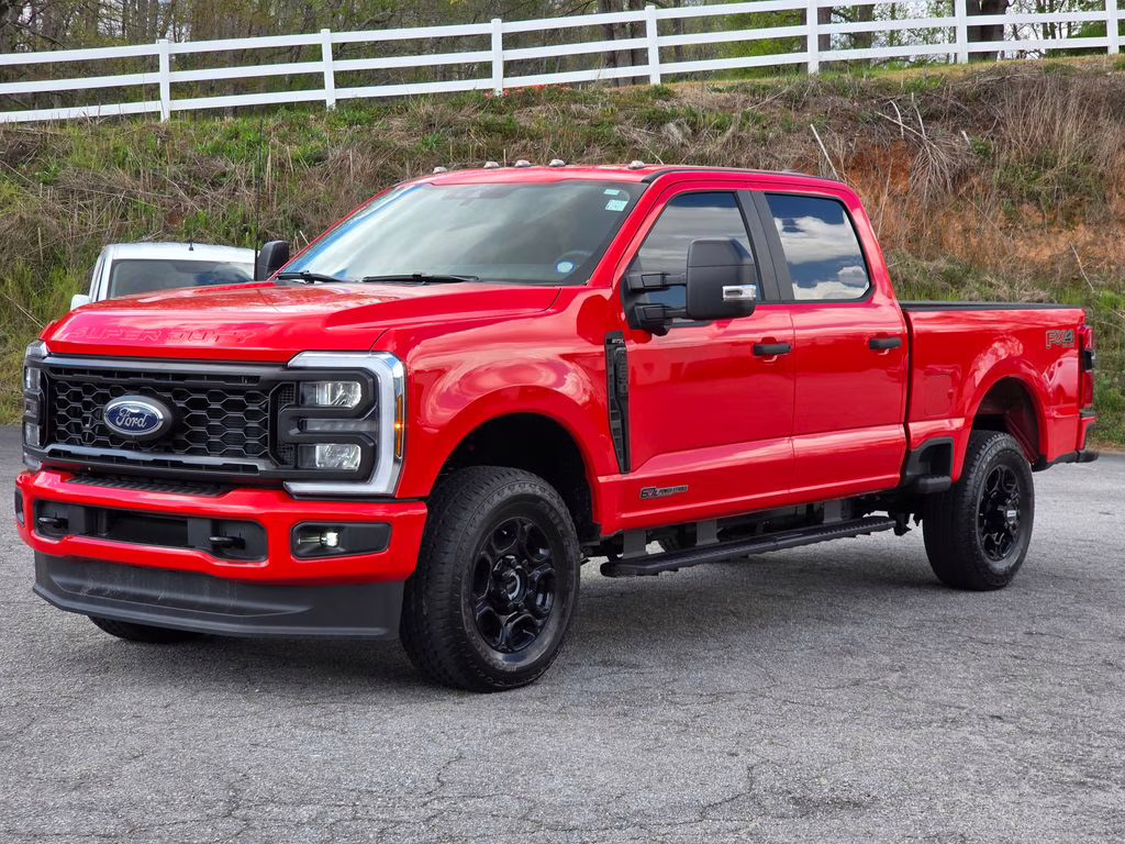 2025 Race Red Ford Super Duty F-250 SRW XL 4X4 Truck