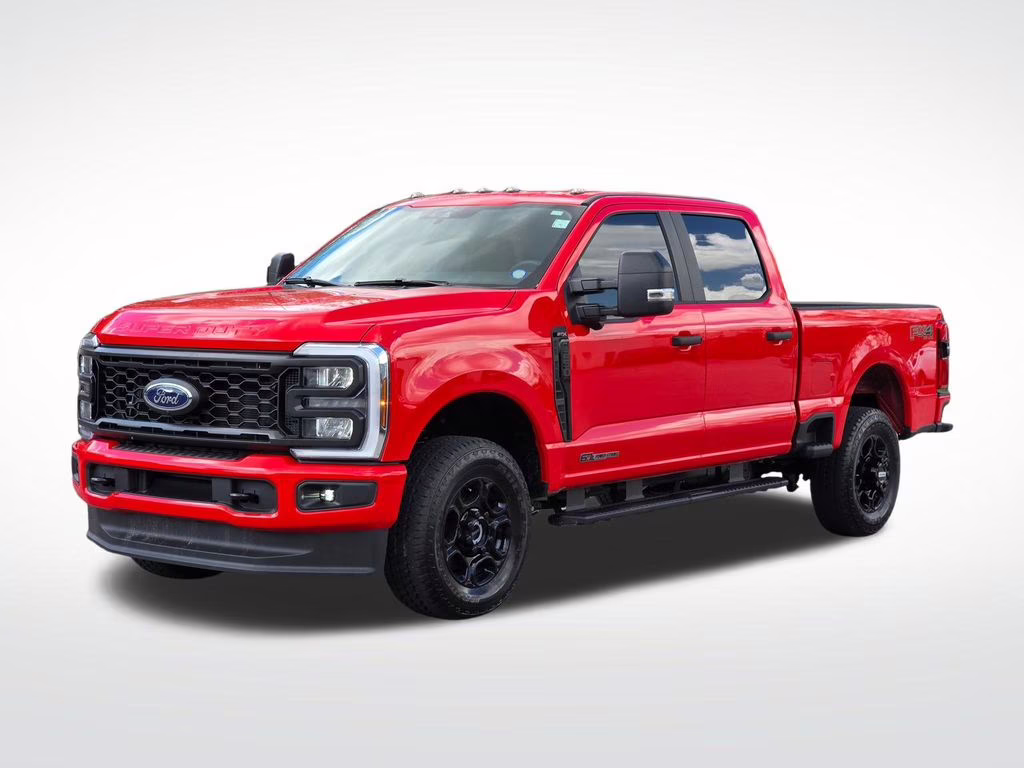 2025 Race Red Ford Super Duty F-250 SRW XL 4X4 Truck
