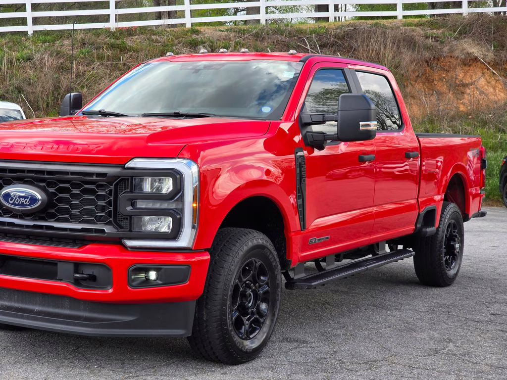 2025 Race Red Ford Super Duty F-250 SRW XL 4X4 Truck