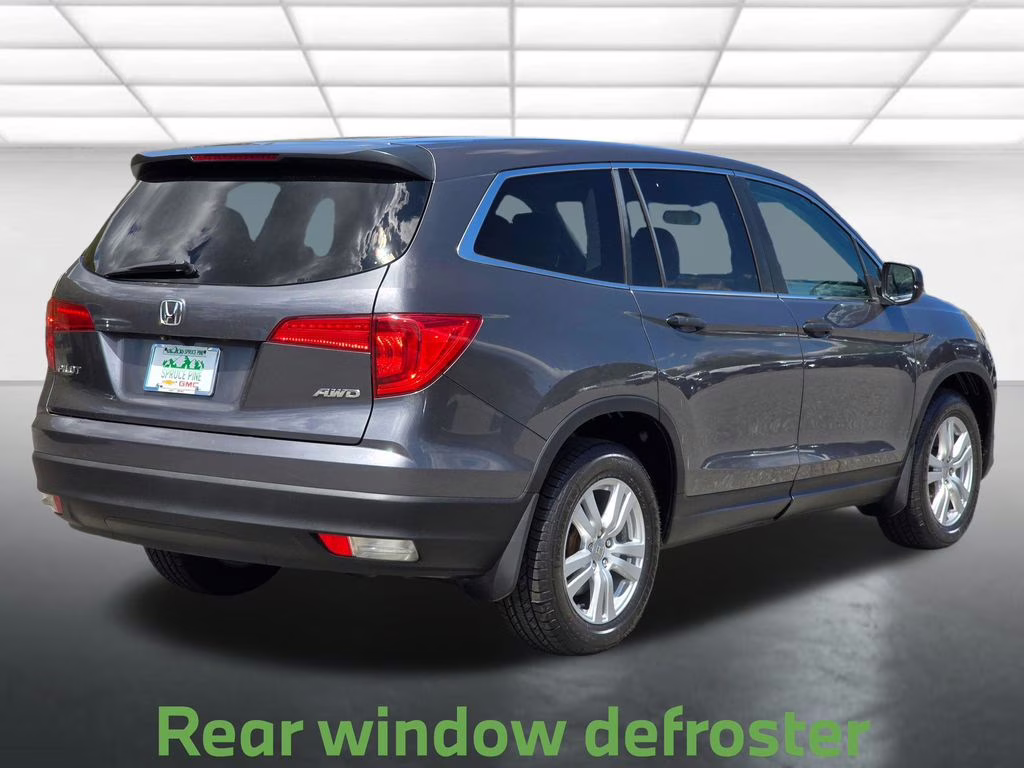 2016 Modern Steel Metallic Honda Pilot LX AWD SUV