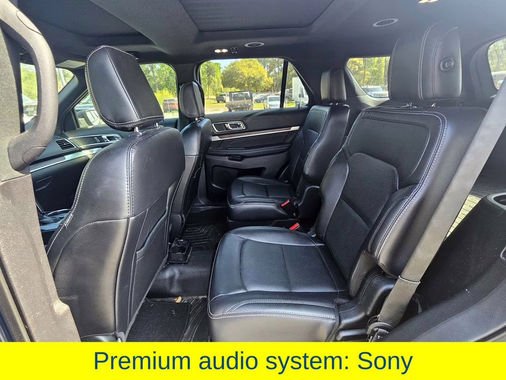 2018 Blue Metallic Ford Explorer Limited 4X4 SUV