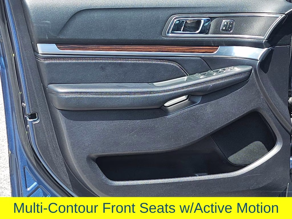 2018 Blue Metallic Ford Explorer Limited 4X4 SUV