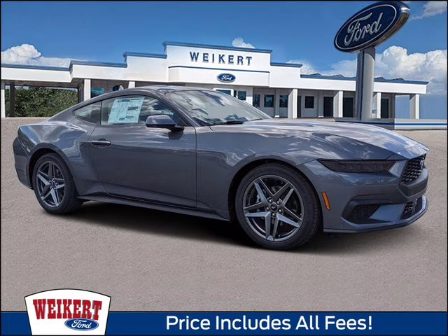 2026 Carbonized Gray Metallic Ford Mustang EcoBoost RWD Coupe