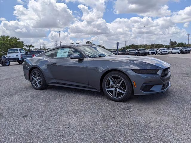 2026 Carbonized Gray Metallic Ford Mustang EcoBoost RWD Coupe