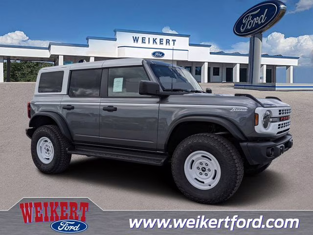 2026 Carbonized Gray Metallic Ford Bronco Heritage Edition 4X4 SUV