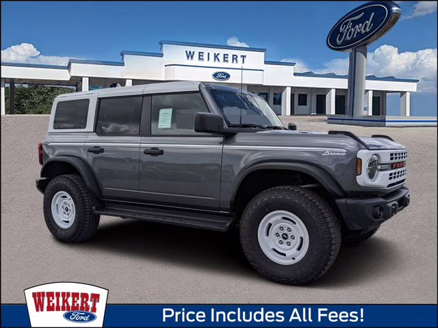 2026 Carbonized Gray Metallic Ford Bronco Heritage Edition 4X4 SUV