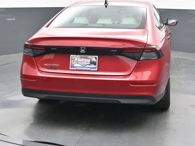 2026 Radiant Red Metallic Honda Accord SE FWD Sedan