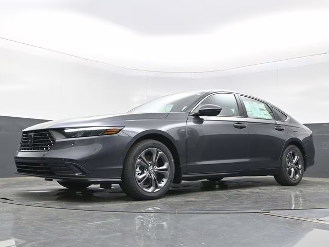 2026 Meteorite Gray Metallic Honda Accord Hybrid EX-L FWD Sedan