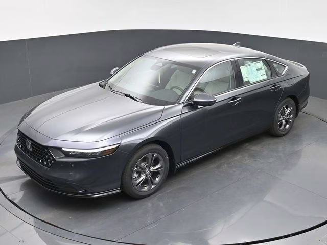 2026 Meteorite Gray Metallic Honda Accord Hybrid EX-L FWD Sedan